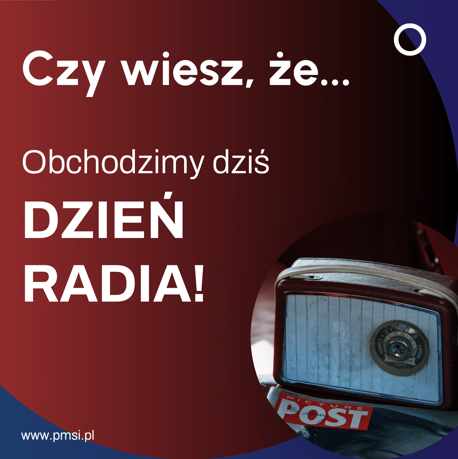 [Czy wiesz, że…] Obchodzimy dziś Dzień Radia!