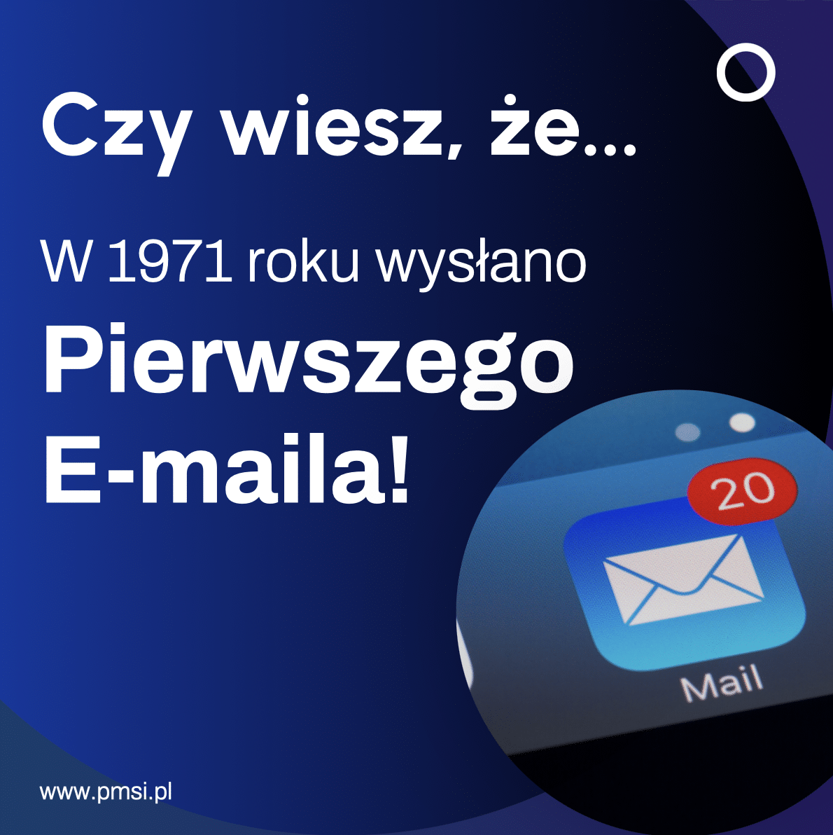 [Czy wiesz, że…] W 1971r. wysłano pierwszego E-Maila!